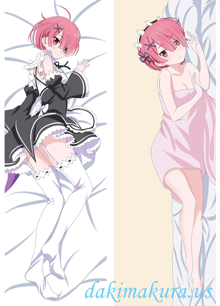 Ram - Re:Zero Anime Dakimakura Japanese Hugging Body Pillow Cover